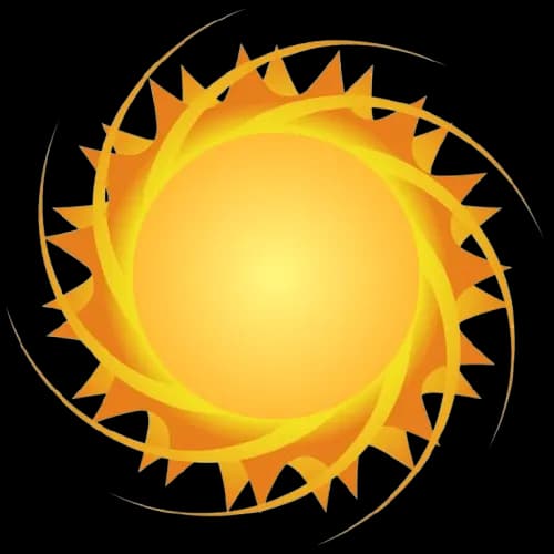 rotating sun