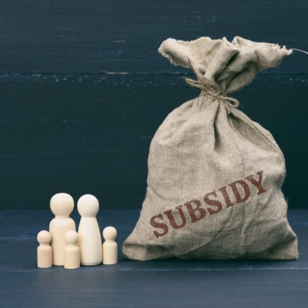 Subsidy Credited to Bank